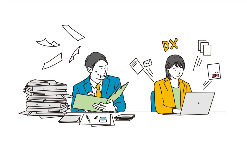 DX化に適した効率的な業務フローの検証